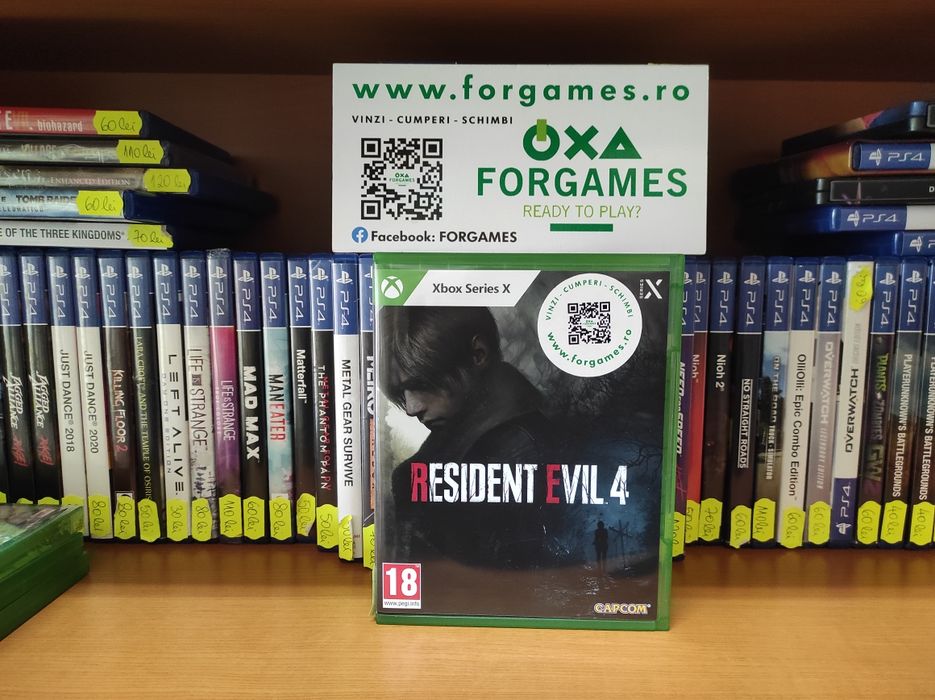 Joc Xbox Resident Evil 4 Xbox Series X Forgames.ro