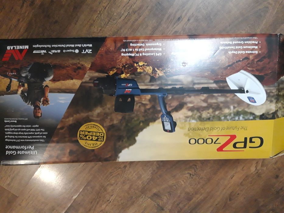 Металлоискатель minelab GPZ 7000