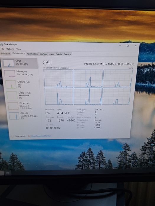 Procesor Intel  i3-8100 , i5-8500 , i3-9100 , i5-7500