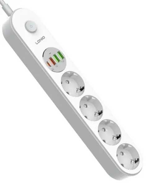 Сетевой фильтр-удлинитель LDNIO SE1-C