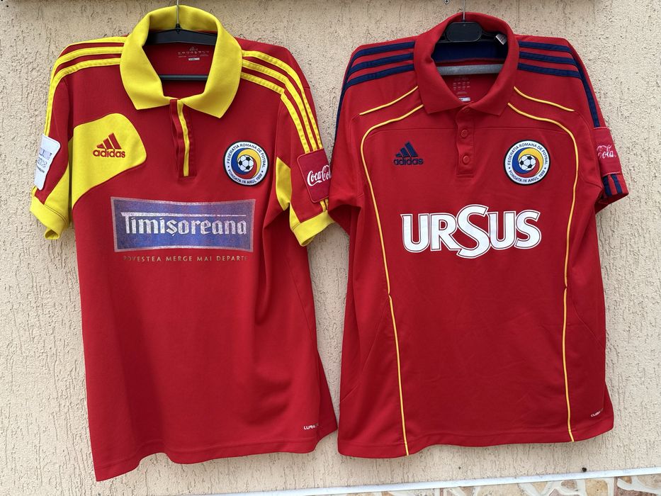 Tricou Romania Adidas fotbal nationala