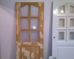 Реставрация покраска двери лестница