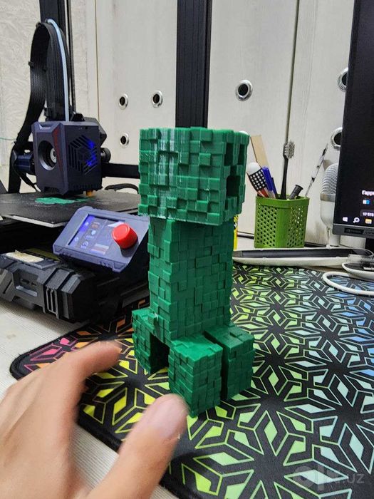 Ночник Creeper Minecraft | 3D печать на заказ