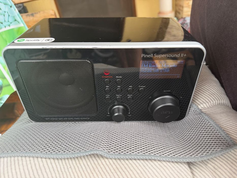 Aparat Radio Pimell Supersound II +  Wifi / Dab +/ Fm / Spotify