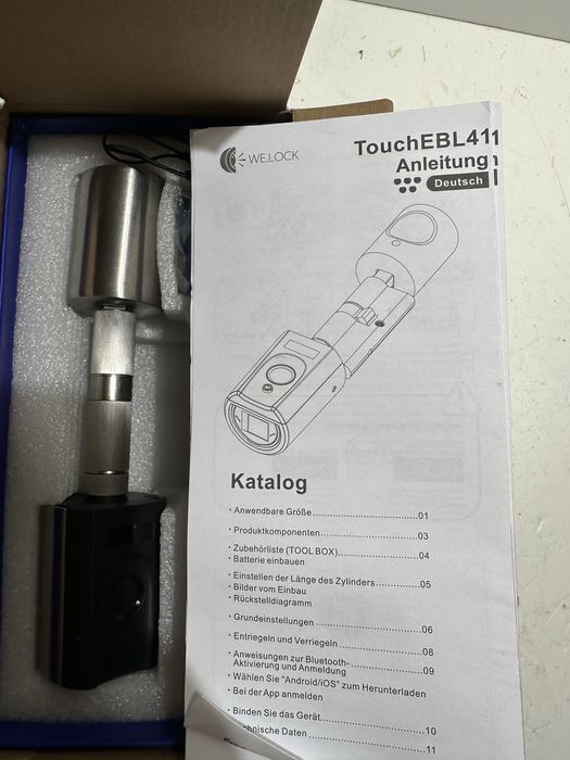 Butuc Inteligent smart cu touch sau cod