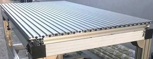 Алуминиев профил за работен плот 15 × 120/ 22,5 × 180