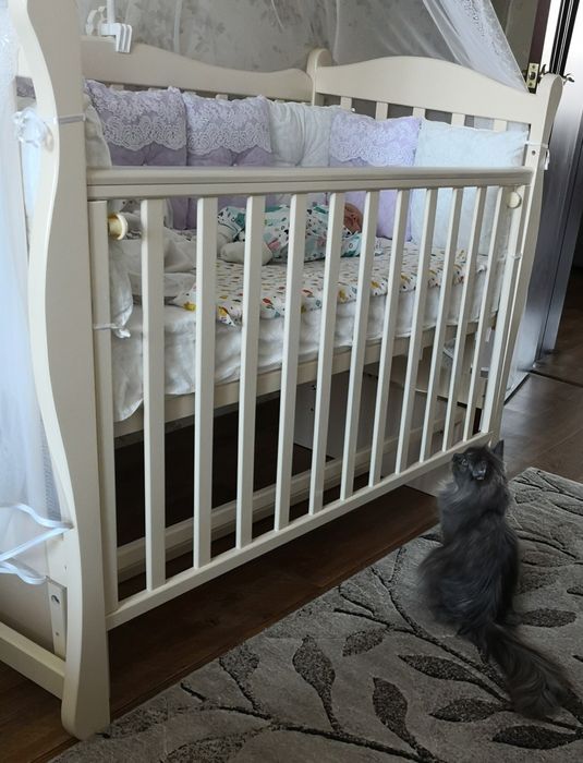 Детская кровать с матрасом