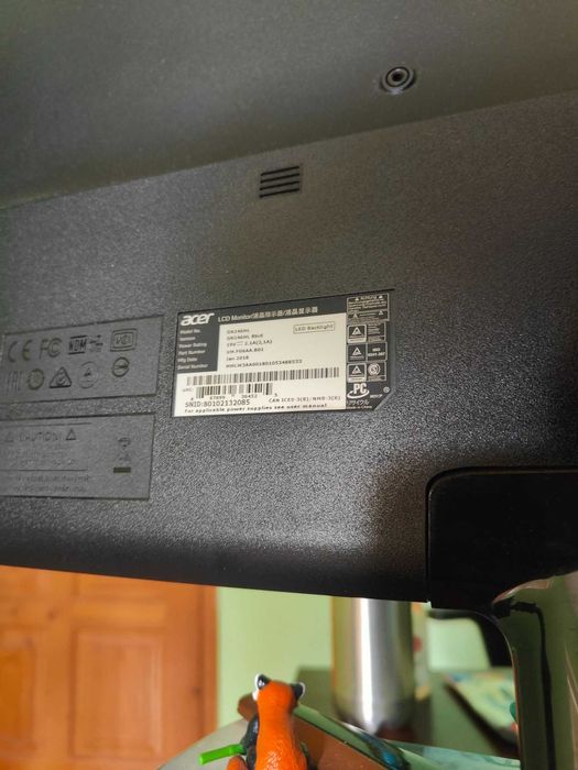 Acer GN246HL 24” 144Hz Gaming Monitor – 1ms / Full HD / Отлично състояние