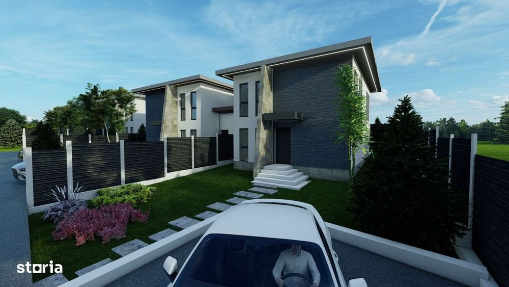 Unitate Duplex P+1E Horpaz, Miroslava — suprafata 112 mp, curte 330 mp