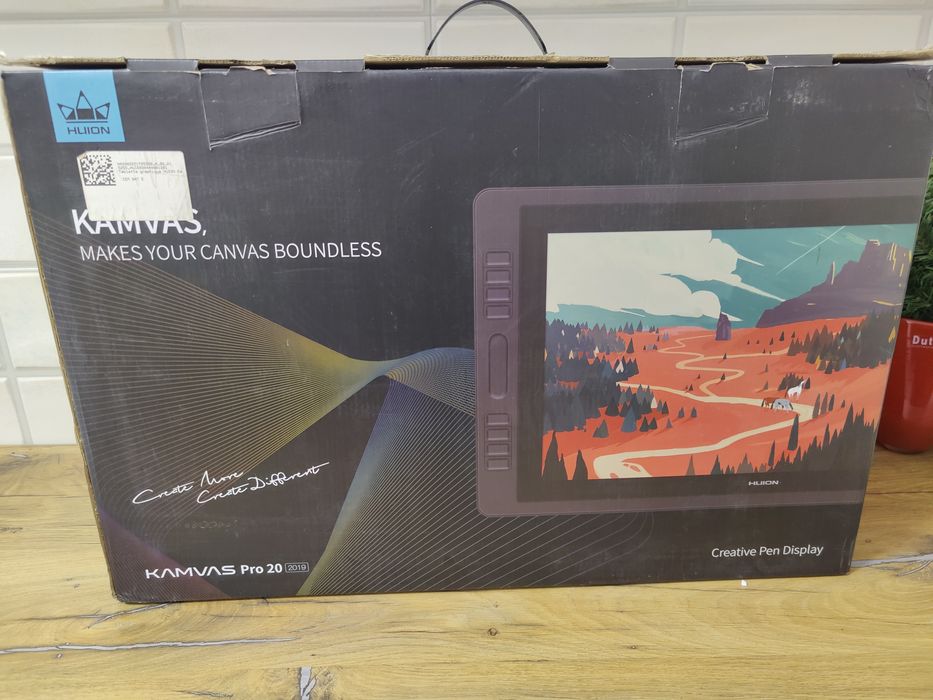 Huion kamvas pro 20 tableta grafica