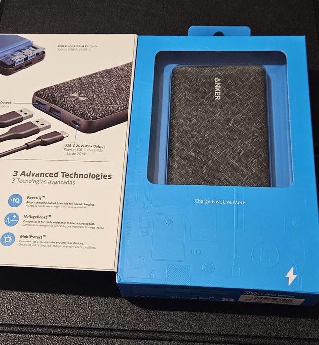 Повербанк Anker Powercore III sense 20K