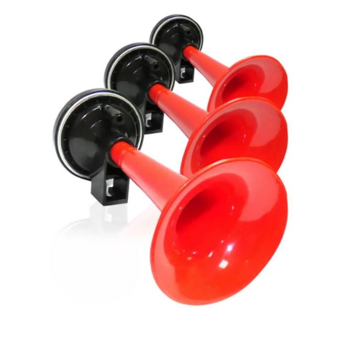 Тромба клаксон сирена 3-ка с компресор за 12v кола камион бус