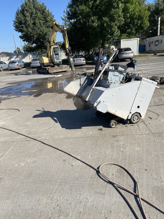 Tăiere beton decopertare tehnică diamantată