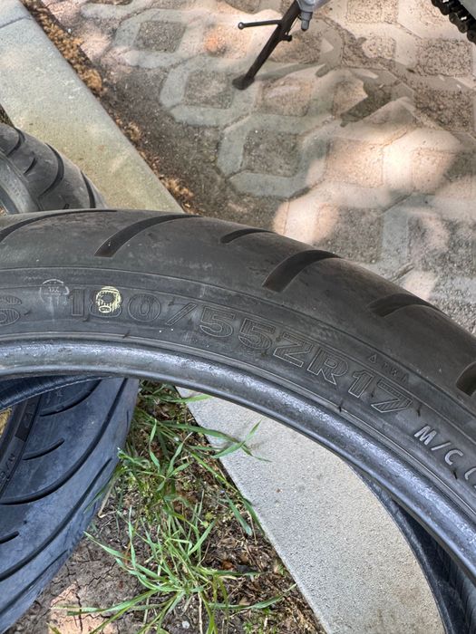 Гуми за Мотор 120/70 17, 180/55 17