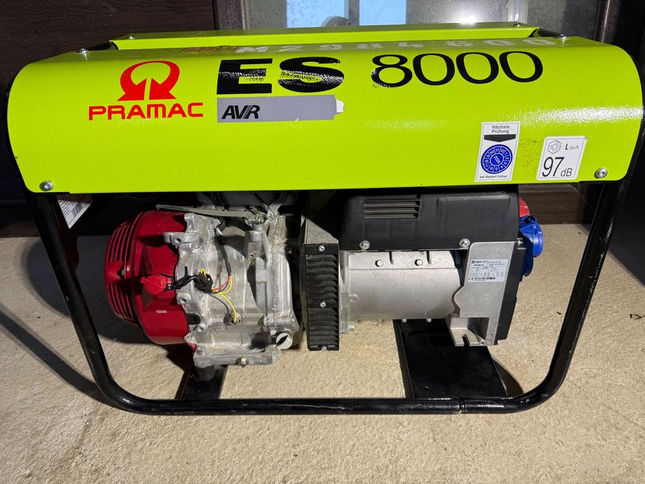 PRAMAC ES 8000 – Honda GX390 | Трифазен професионален генератор