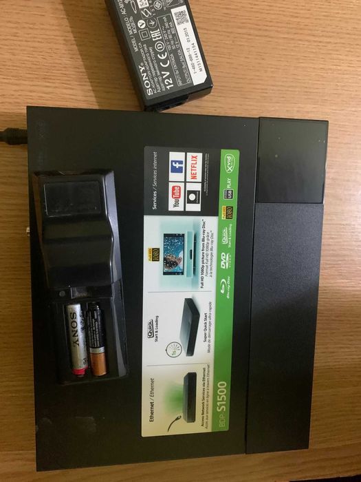Vând Blu-Ray, DVD, CD, player Smart SONY BDP-S1500