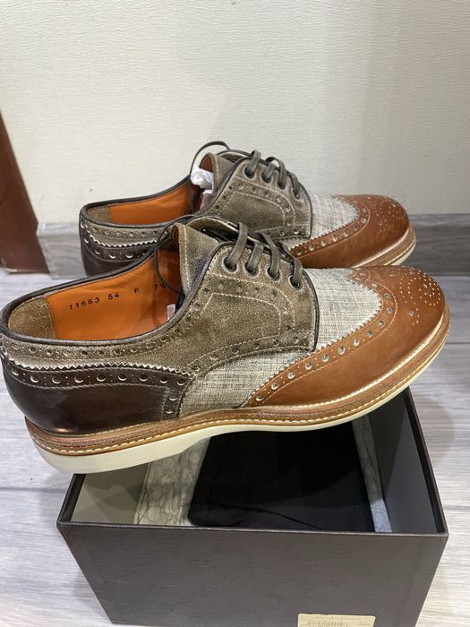 Мужские броги Santoni