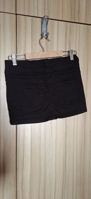Черна дънкова пола H&M