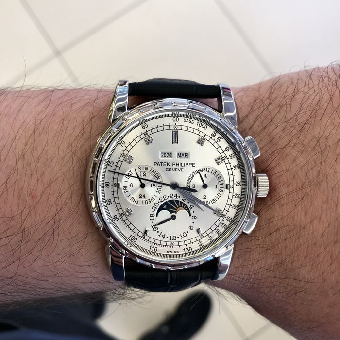Patek philippe perpetual calendar steel