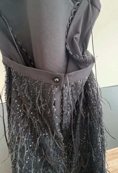 Rochie elegantă nașa ! Creață de Adelina Boie