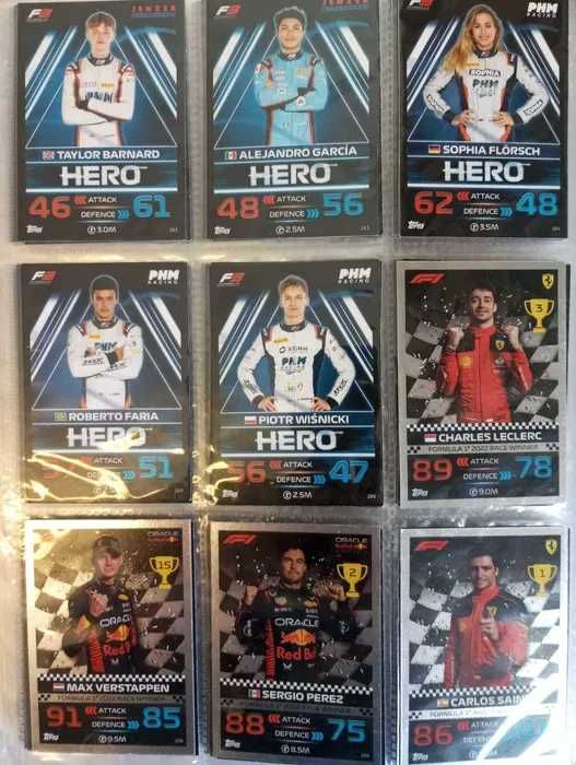 Карти Topps Turbo Attax Formula 1 F1 2023 SET - последен комплект