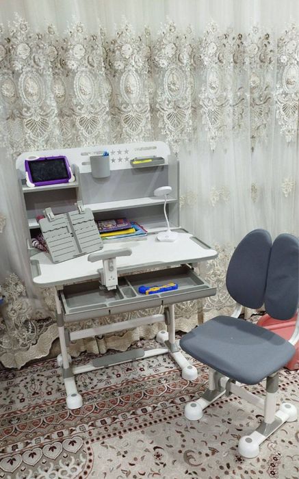 Парта для школников стол стул регилуровка высота