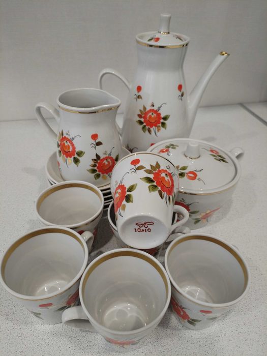 Продам кофейный набор советский фарфор