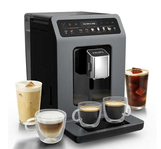 Espressor KRUPS Evidence Hot&Cold EA898GF0, 2.3l, 1450W, NOU SIGILAT