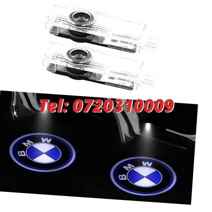 Lampi Led Logo Portiere Holograme Dedicate Bmw E90 E60 F10 F01