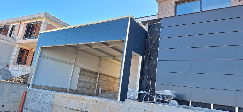 Монтаж на термопанели