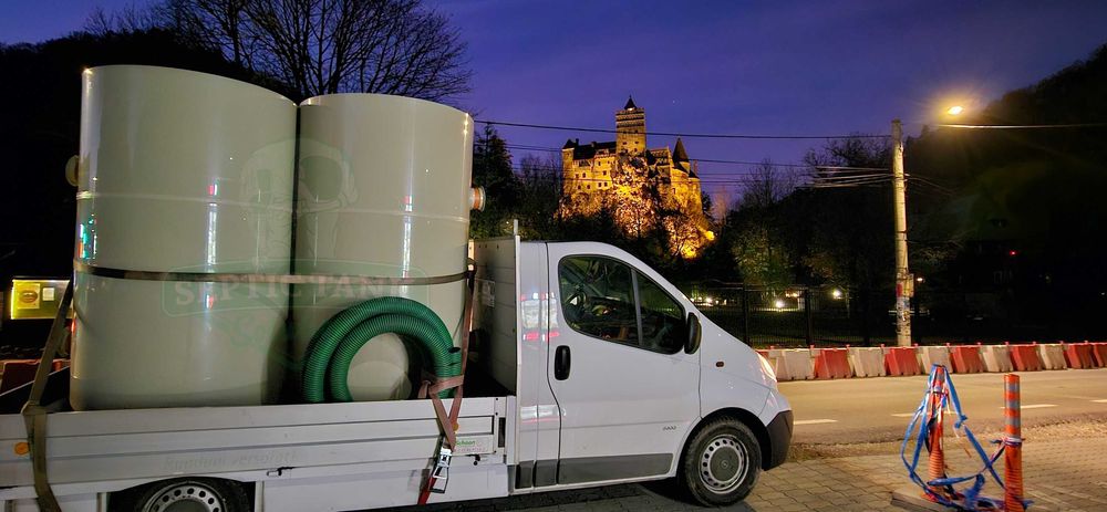 Fosa Septica 1500L cu Kit Drenaj - Toate ACTELE & Transport GRATUIT!