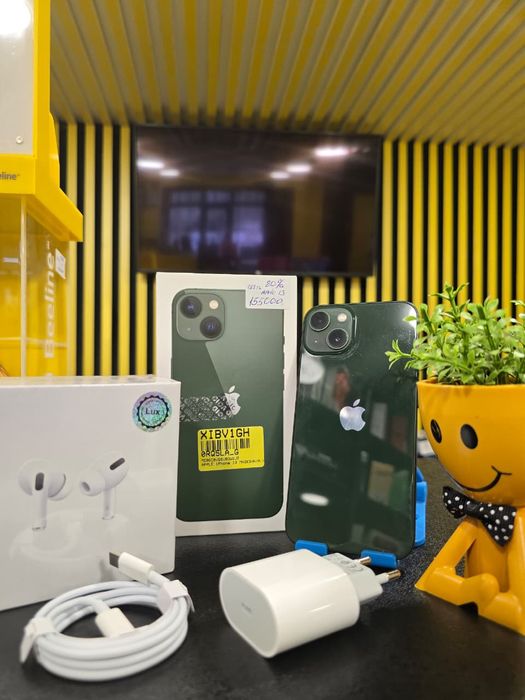 Apple iPhone 13, 128gb,80%, Kaspi 0-0-12.