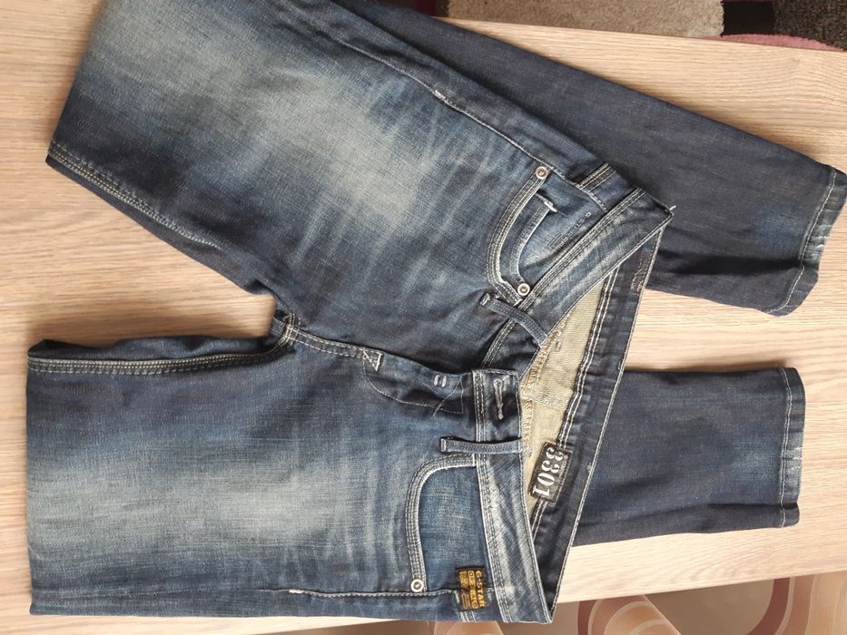 Blugi  originali G-Star Raw Denim, marimea 28/34 !!