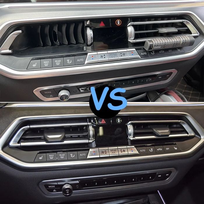 Kit reparatie Grila ventilatie aer crom clima Bmw X5 X6 X7 G05 G06 G07