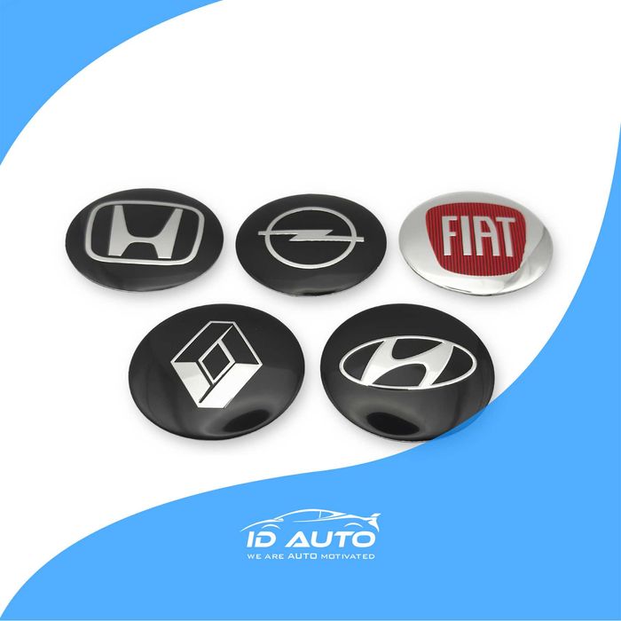 Стикери за капачки на джанти Opel, Honda, Fiat, Renault, Hyndai