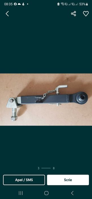 Ancora stabilizator pentru tractoare Case.

Compatibila cu urmatoarele