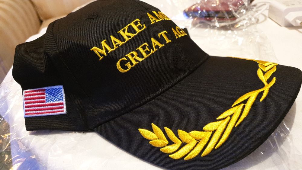 Doua șepci Trump 2024