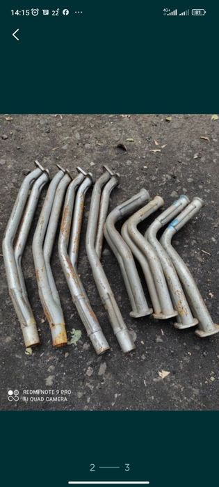 Продам глушители и подкрылки