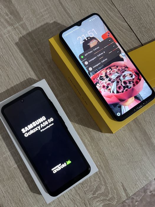 realme C35, samsung a56