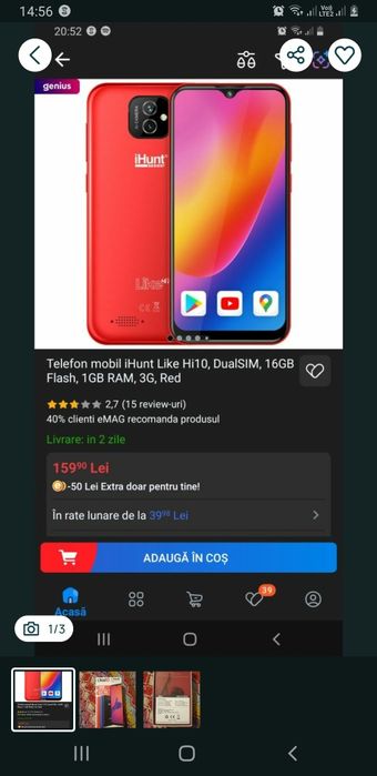 Vind telefon IHunt Like 10 nou