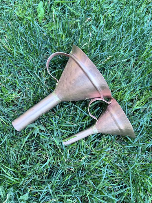 Медни фунии ръчна изработка