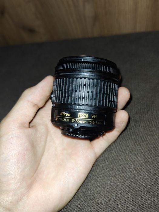 NIKON DX kit 18-55 AF-P VR