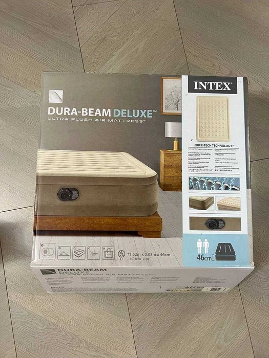 Intex 64428 o'rnatilgan nasosli ikki kishilik havo to'shagi