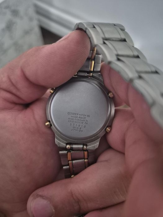 Vand Citizen Titanium Chronograph