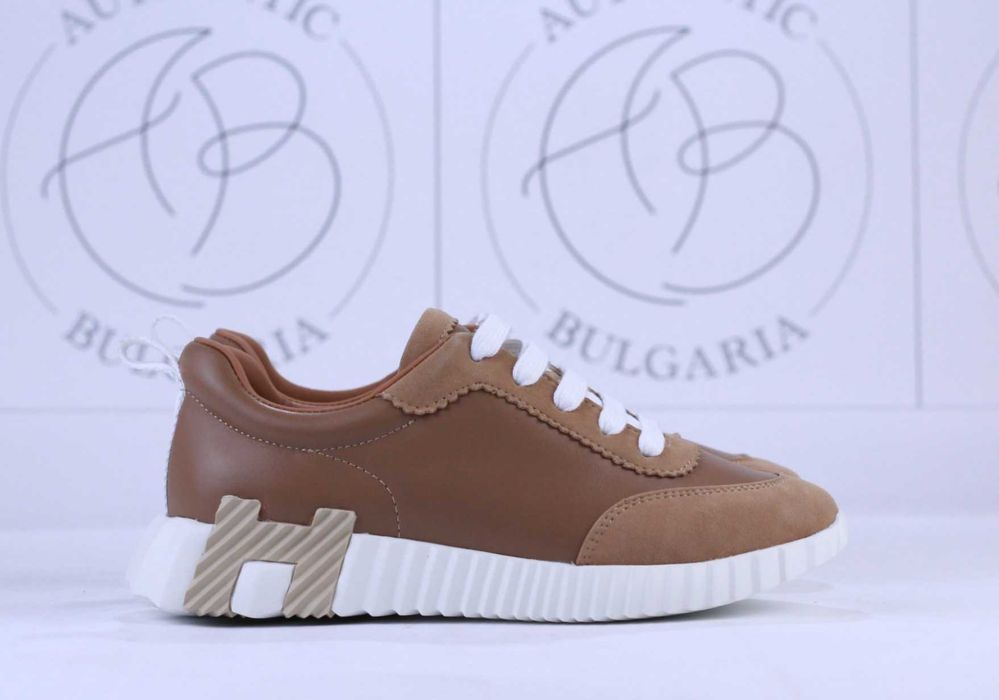 Hermes Кожени Мъжки Дамски Маратонки