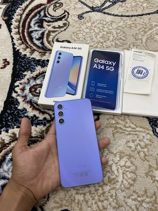 Samsung A34 5G sotiladi ideal