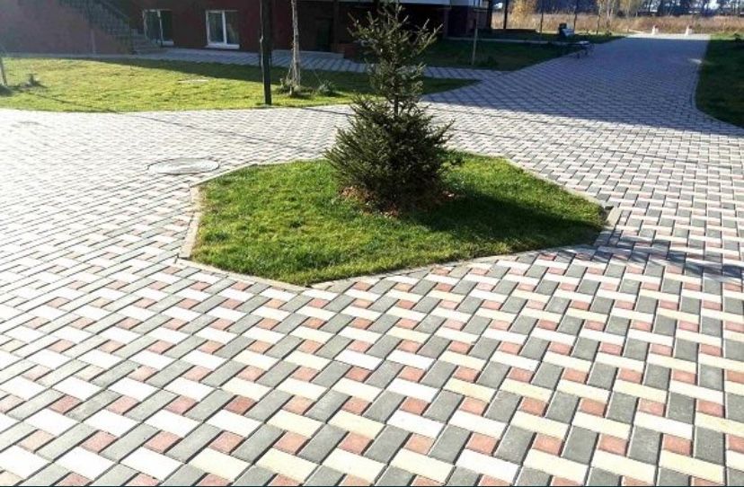 укладка брусчатки
