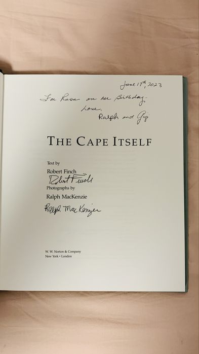 Vand carte The Cape Itself