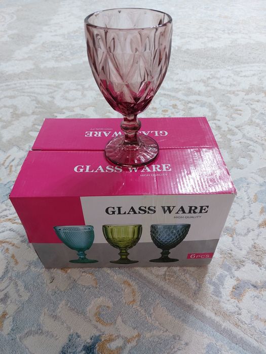 Бокалы, чайники новые!