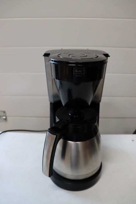 Термо кафемашина Melitta Easy Top (голям капацитет 10 чаши/двойна кана от неръждаема стомана/ледено кафе)